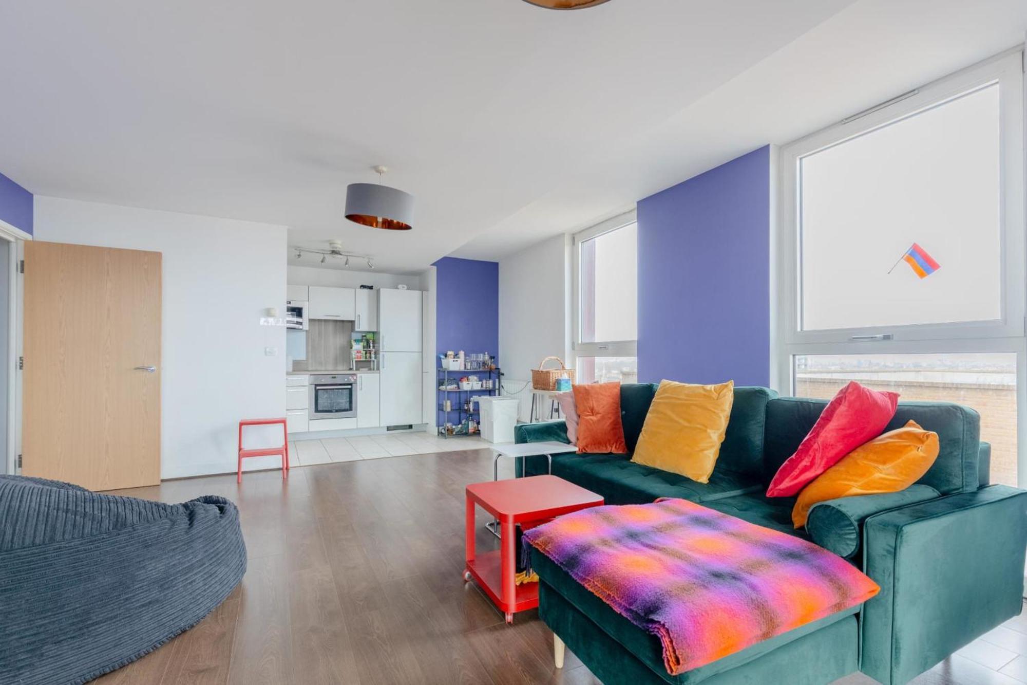 Apartament Quirky 1bd Flat Wgym & Views Dalston!