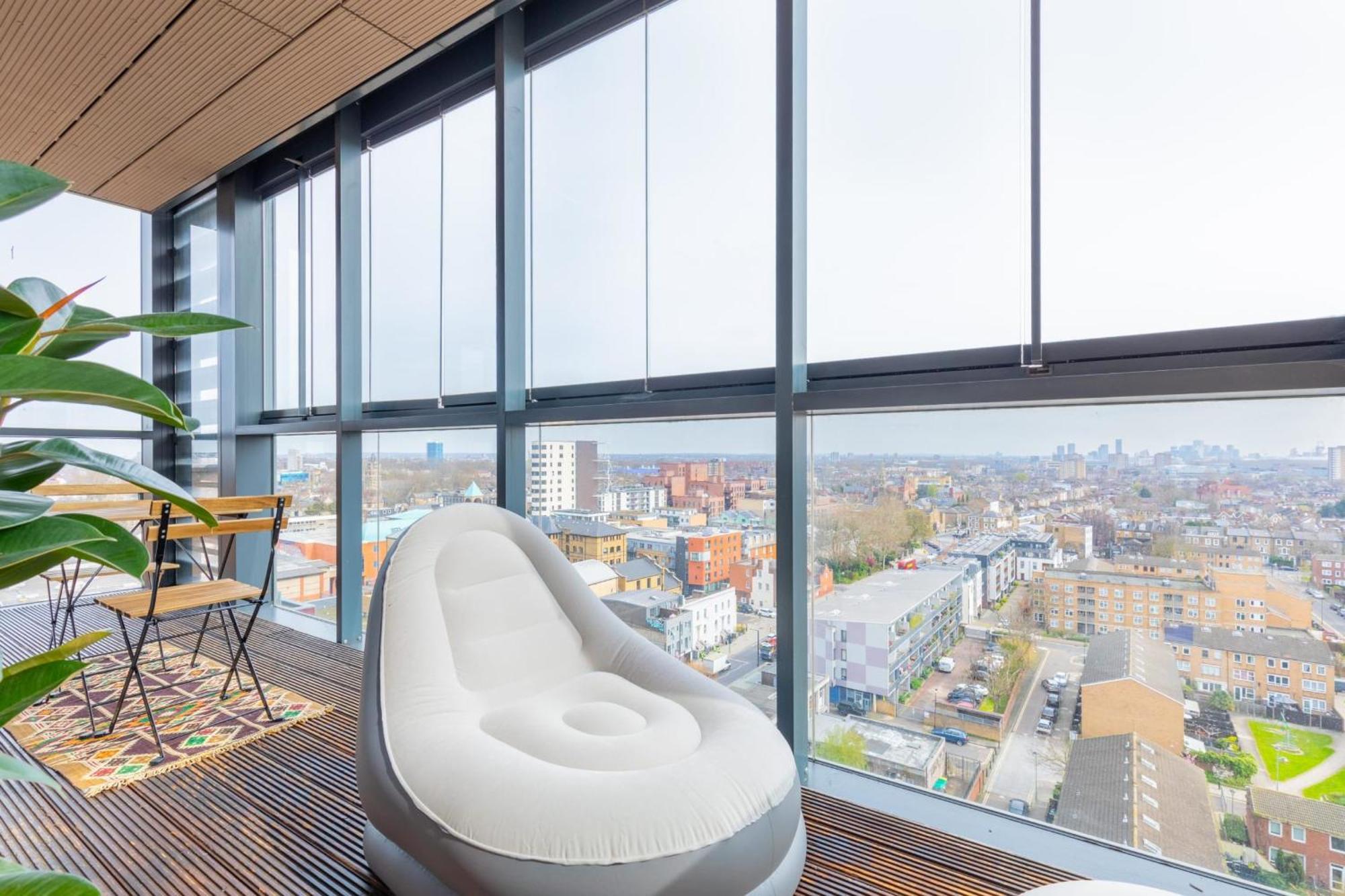 Apartament Quirky 1bd Flat Wgym & Views Dalston! *